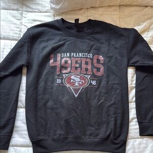 San Francisco 49ers Black Sweater